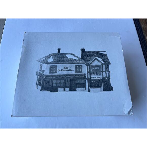 Dept 56 The Old Curiosity Shop Heritage Dickens Village Series 1987 Box & Light - Picture 1 of 11